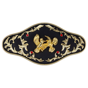 Golden Cross and Bull Buckle